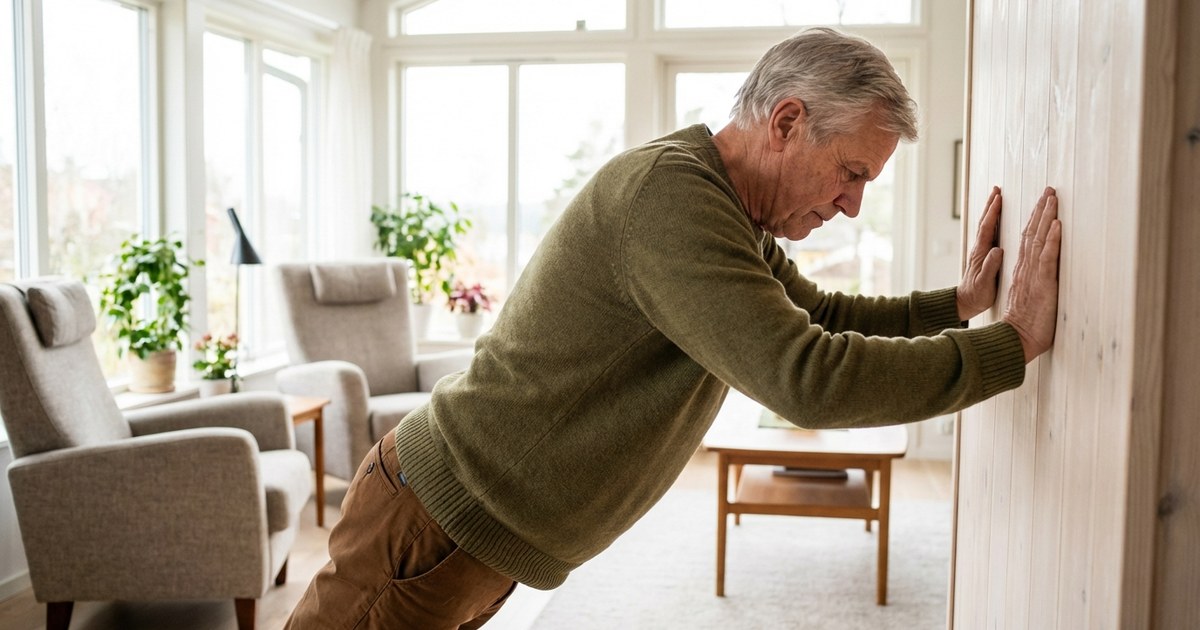 Kroppsviktsövningar för äldre – Inga vikter behövs