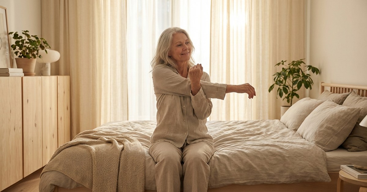 Morgongymnastik för äldre – 10 minuter för bättre ledhälsa